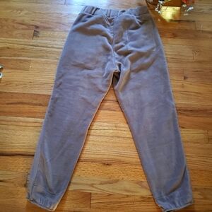 Antioch Pantalon Camel Wool blend Small unisex  jogger w/ pockets no drawstring